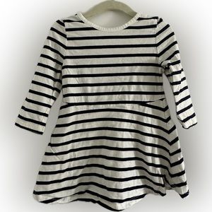 GAP Fit and flare striped dress with bloomers size 2